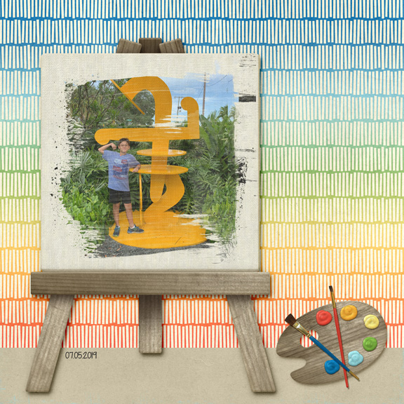MOC8 - Day 27: Paintstroke Picture (Take 2)