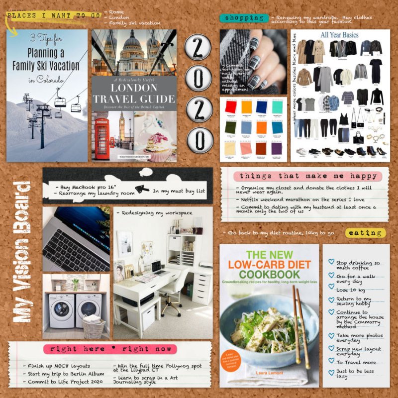 MOC8 | Jan11 | Vision Board challenge