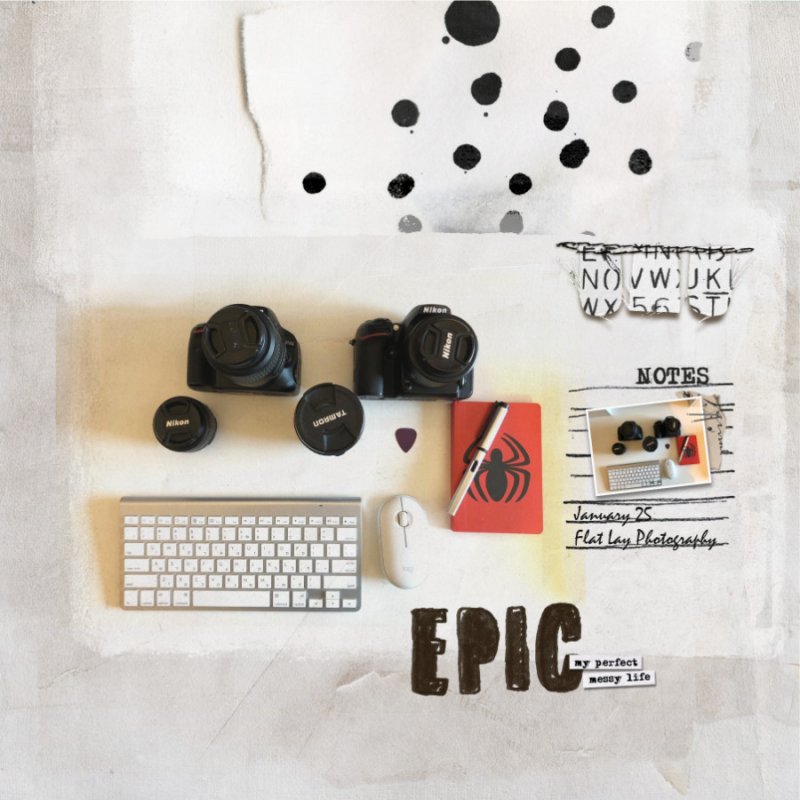 MOC8 | Jan25 | Flat Lay Photography