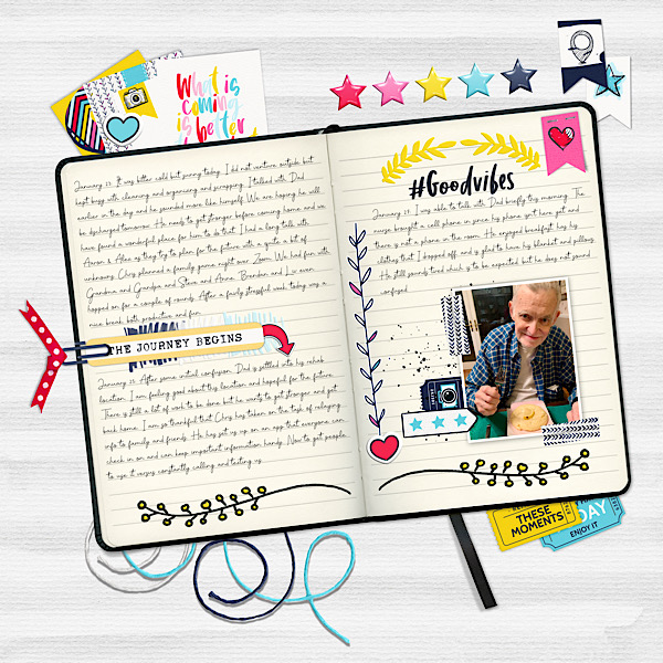 MOC9-12 Art Journal Diary