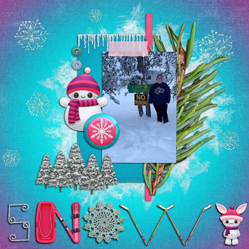 MOC9 Day 10 Snow Bunny