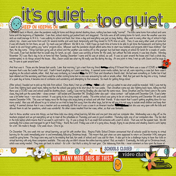 MOC9 Day 11: Too Quiet