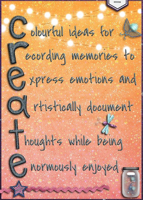 MOC9 Day 17 Acrostic CREATE
