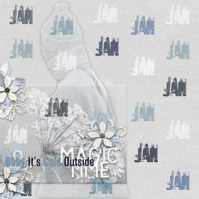 MOC9-Day #19-Create A Stamped Background-The Mixed Bag Of Winter