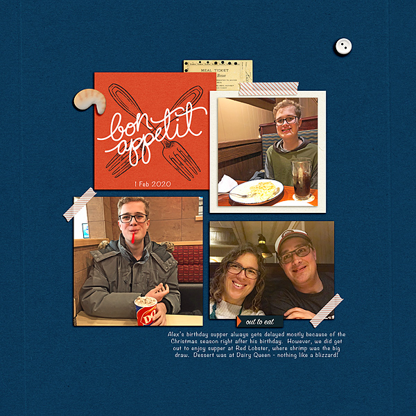 MOC9 Day 7: Bon Appetit