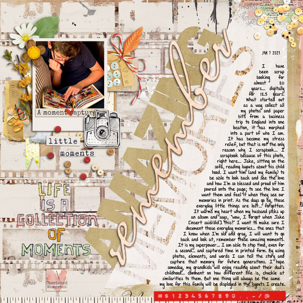MOC9 - why I scrapbook