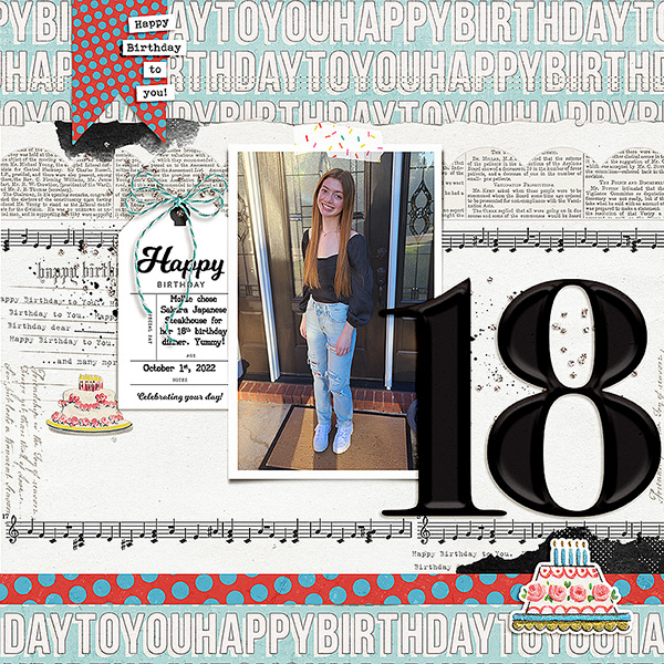 Mollie is 18
