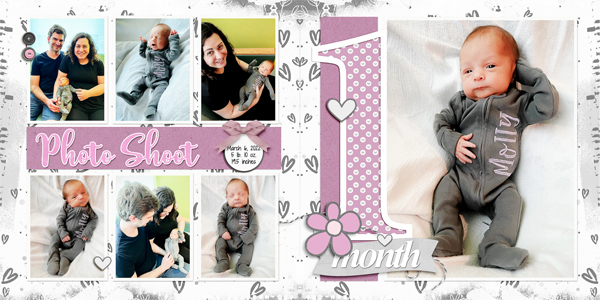 Molly is 1 Month Old