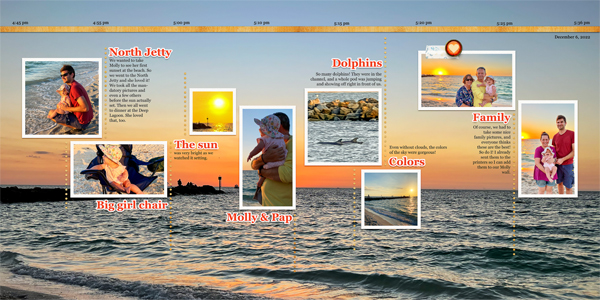Molly's First Beach Sunset
