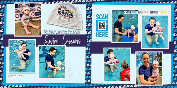 Molly's First Swim Lesson