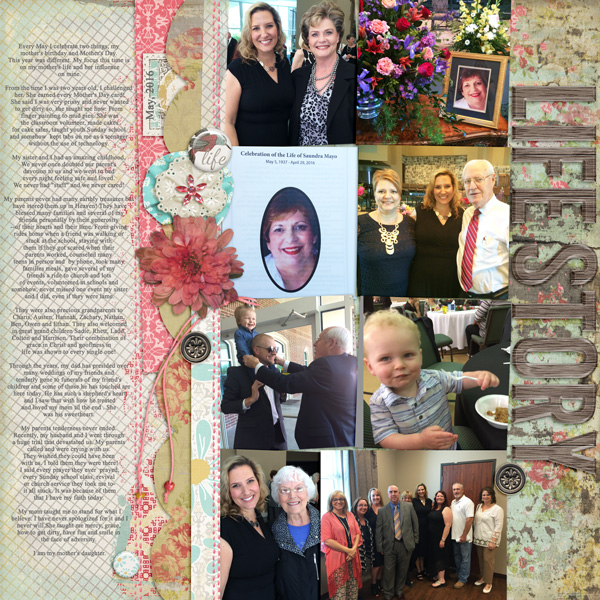 Mom's funeral