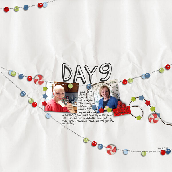 Mom's Visit Day Nine: Cards