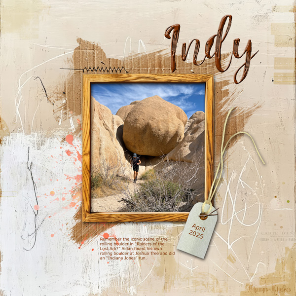 Monday Slow Scrap Challenge