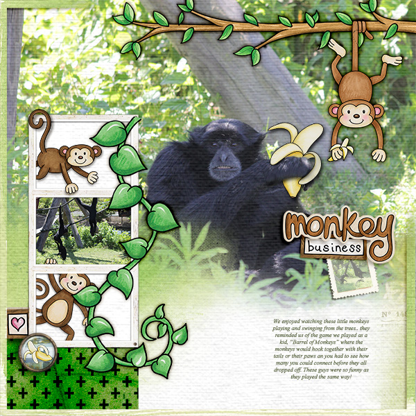 Monkey Business (2017 May inspiration challenge)