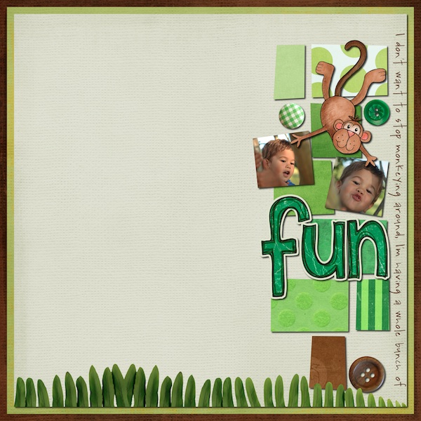 Monkeying around is fun!