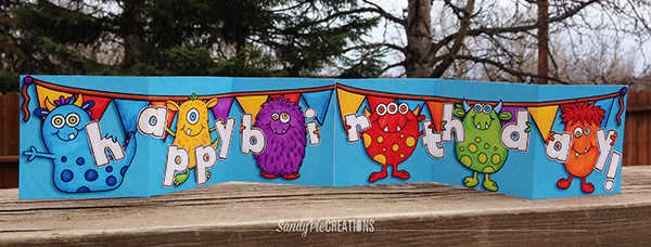 Monster Birthday Card