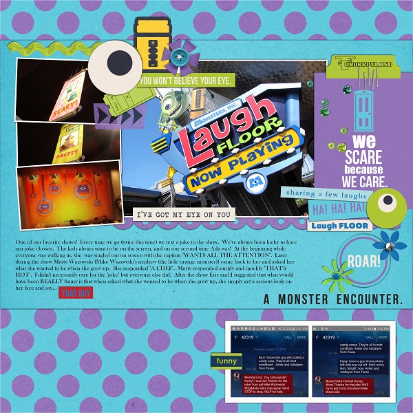 Monsters Laugh Floor