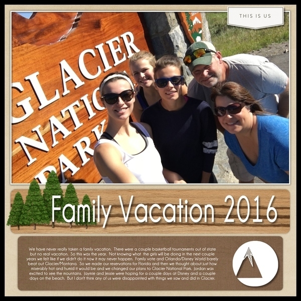 Montana Vacation Album page 1