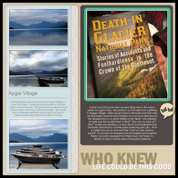 Montana Vacation Album page 41