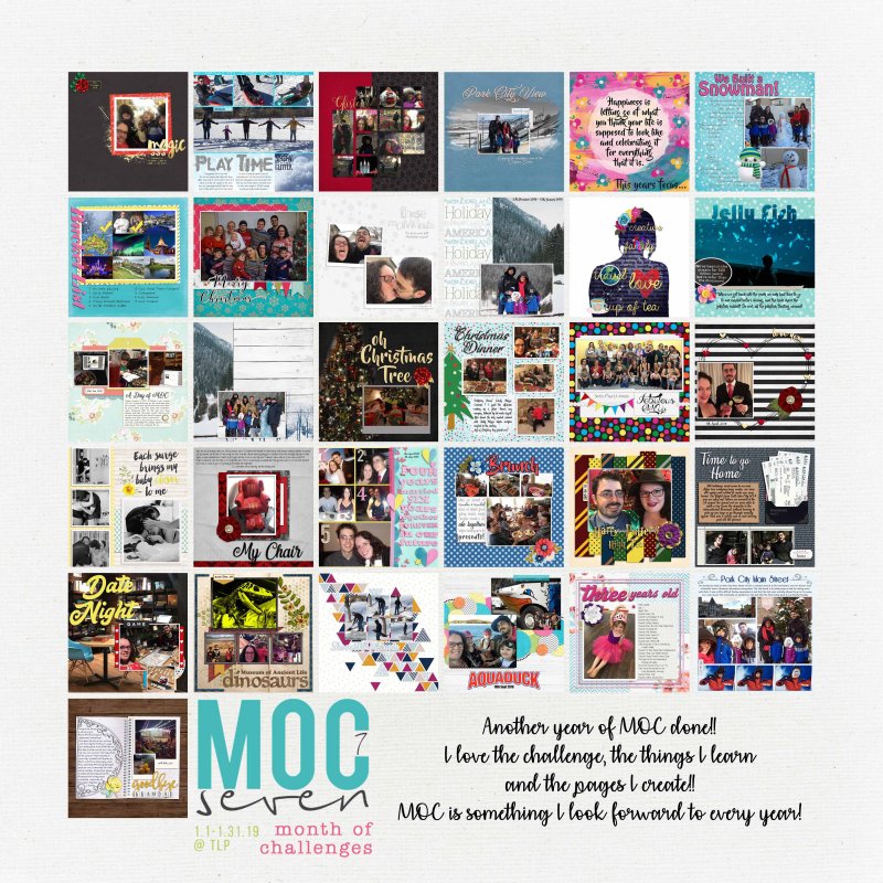 Month Of Challenges 2019 Overview