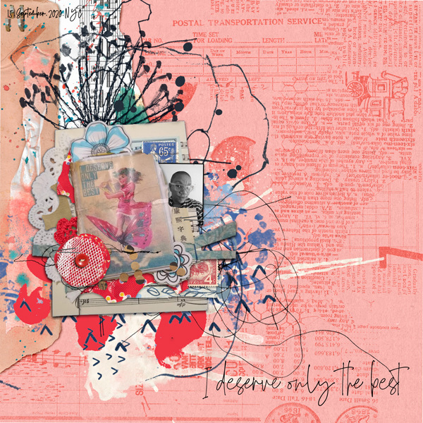 Monthly Muse AJ Challenge: Week 3  - I deserve the best