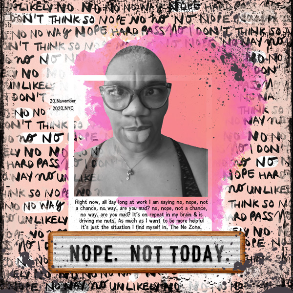 Monthly Muse: November 2020 Wk3 - In My Head