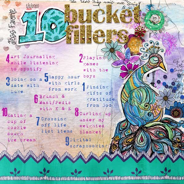 MOOC 8 day 2 List (Bucket Fillers)