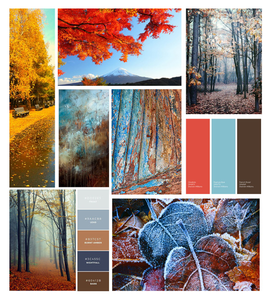 Mood board inspiration