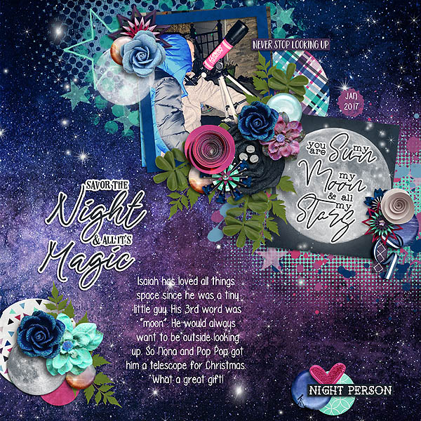 Moon and Stars