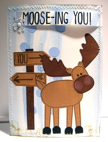 Moose-ing You (hybrid card)