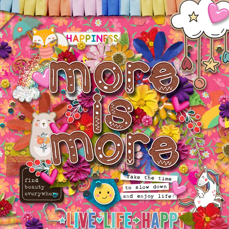 More Is More