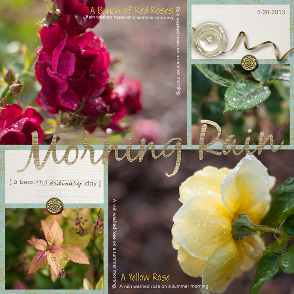 Morning Rain - May SS Blog Challenge