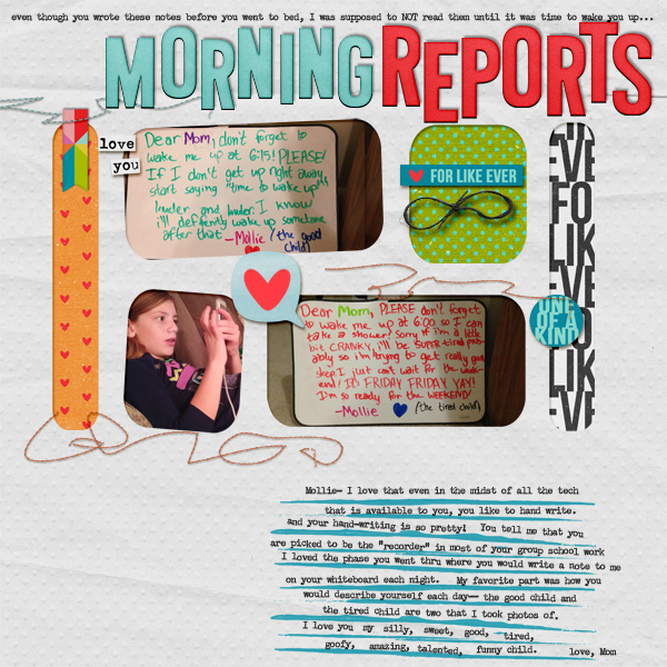morning reports