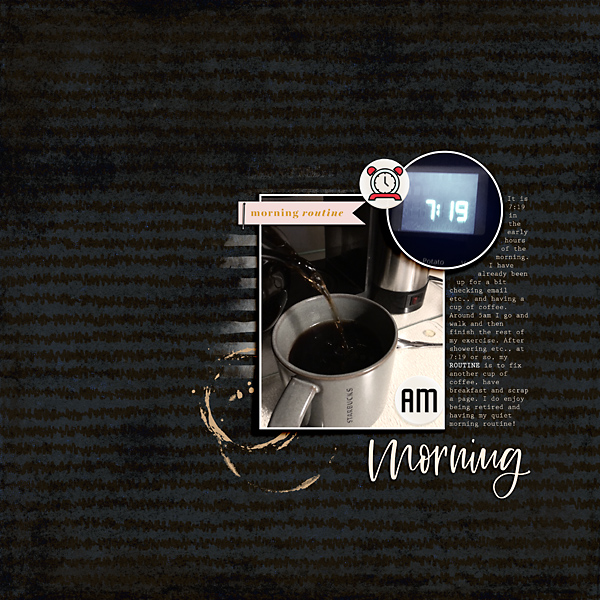 Morning Routine (Feb Photo Challenge)