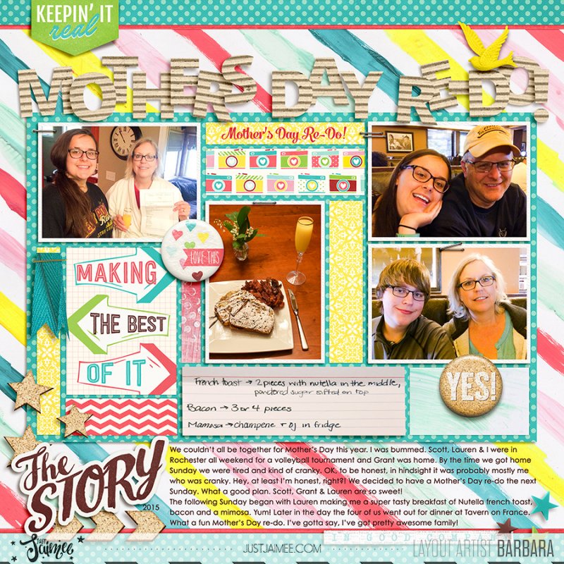 Mother's Day Re-Do