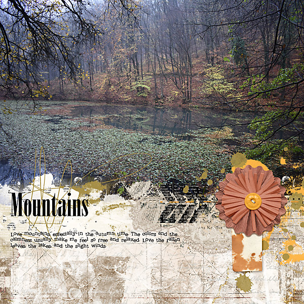 Mountains - inspiration challenge