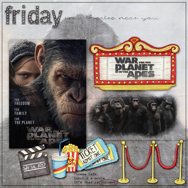 Movie Lunch Date (July Journal Challenge)