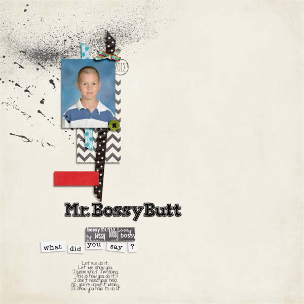 Mr Bossy Butt