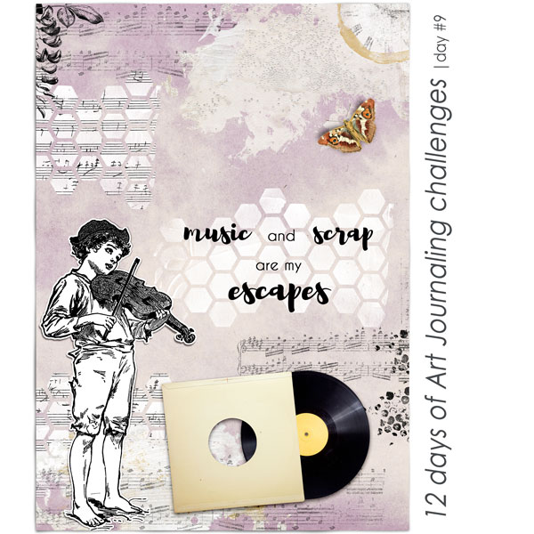 Music and scrap are my escapes