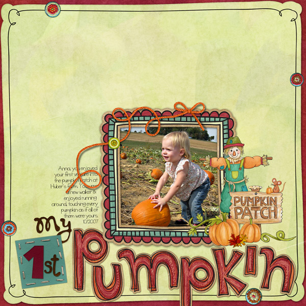 My 1st Pumpkin
