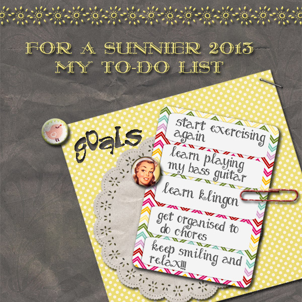 my 2013 to-do list