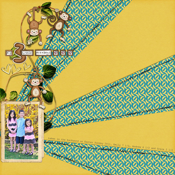 My 3 Little Monkeys