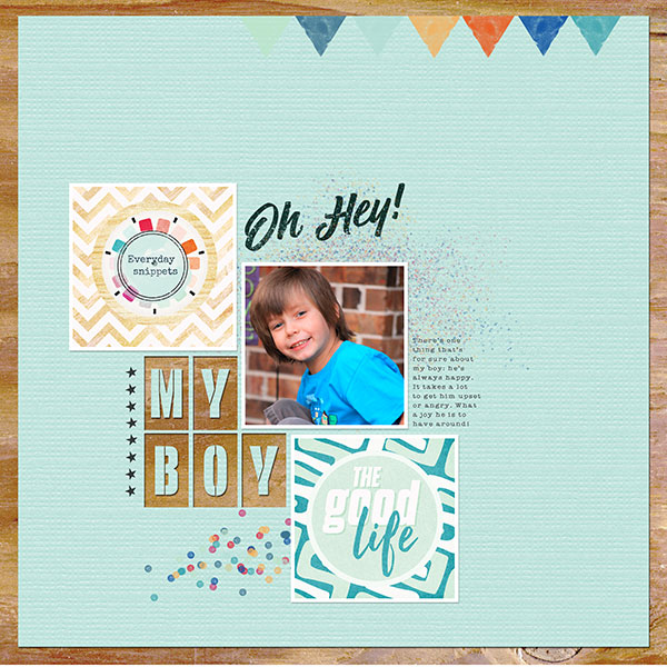 My Boy | MOC Day 27 - Paper to Digi