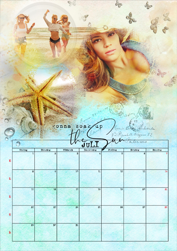 My Calendar July