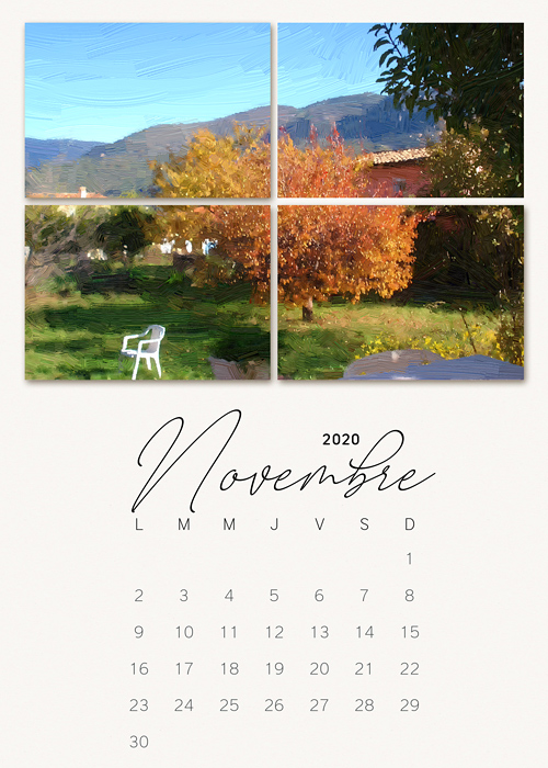 My calendar