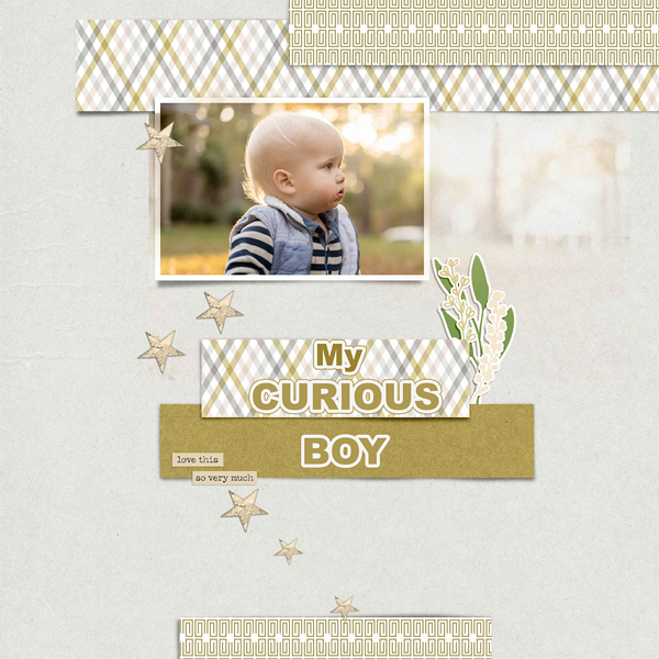 My curious Boy