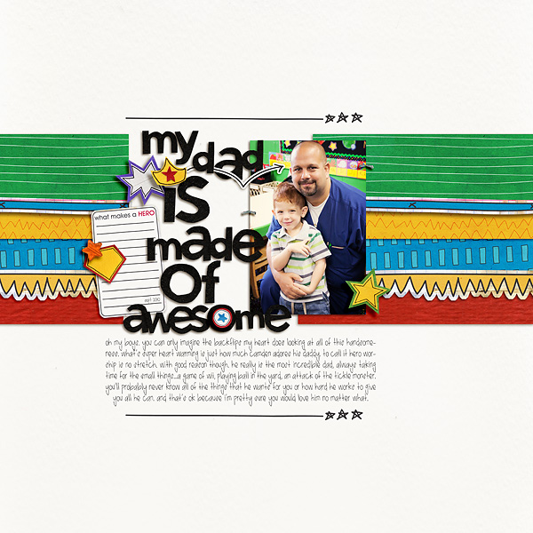my dad is made of awesome