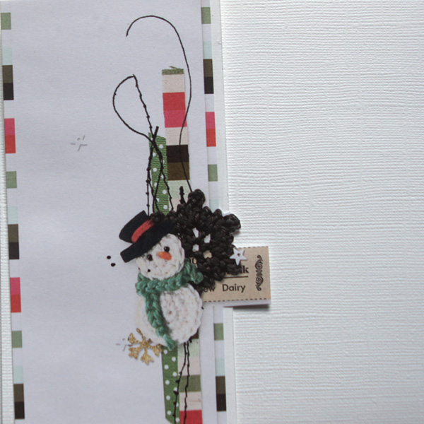 My december daily album : divider inside my album