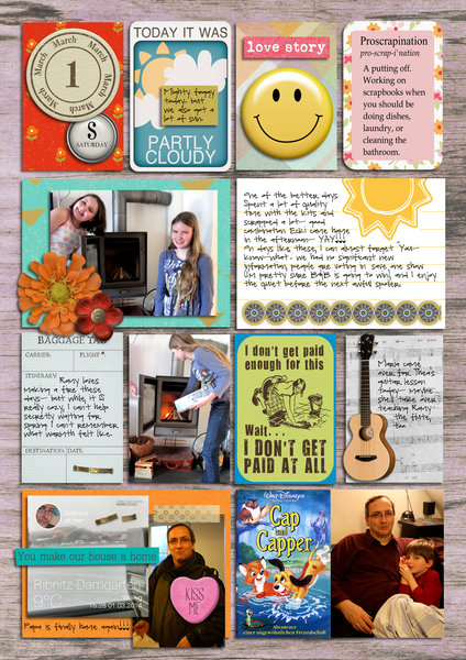 My Diary- March 1