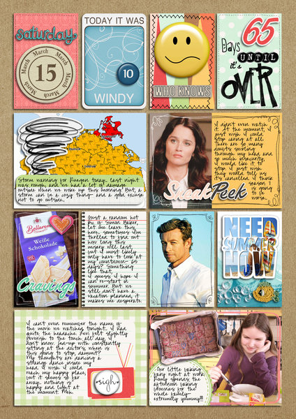 My Diary- March 15